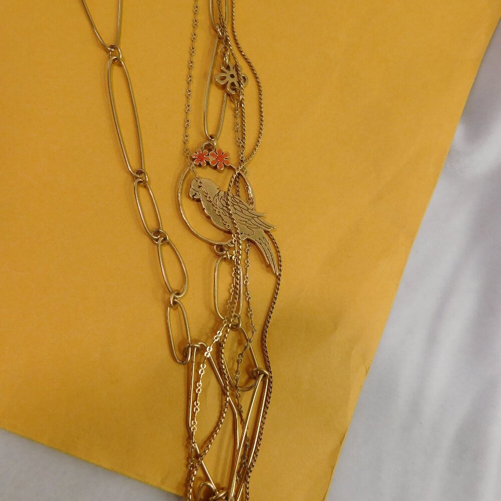 Ladies Pilgrim Gold Plated Necklace